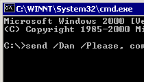 Netsend - для Всех версий Windows