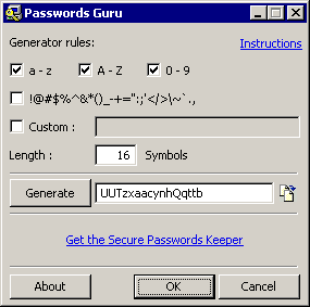 image of PasswordsGuru - Passwords should be strong